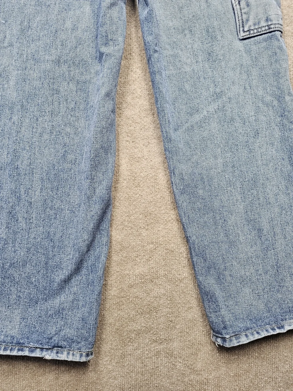 Vintage Old Navy Painter Carpenter Jeans Boys 14 Adjustable Waist Denim 90s